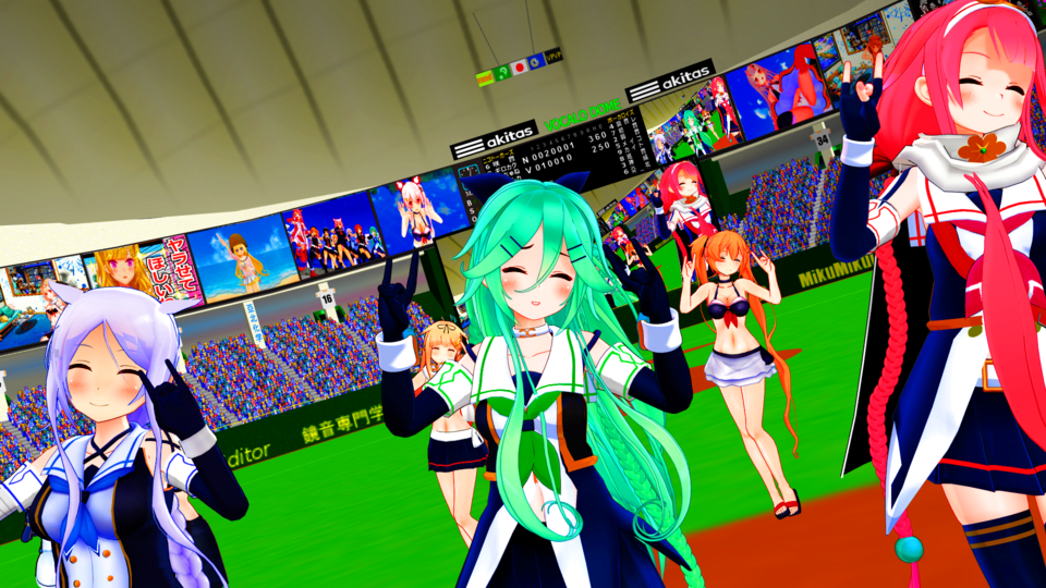 きつねダンスカメラモーション