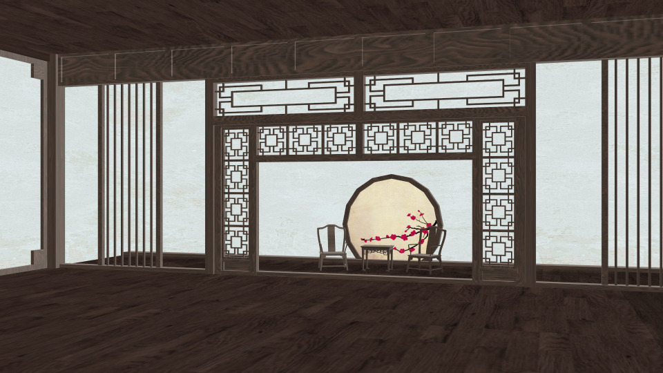 中国風部屋ステージ