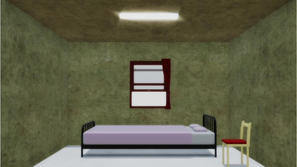 【MMDステージ】ベットしかないお部屋