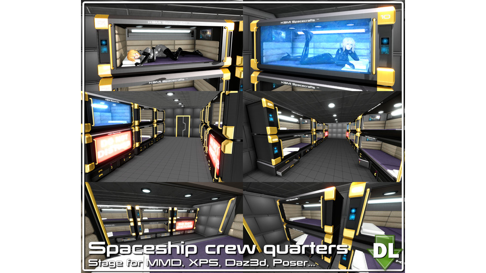 アヌビス級駆逐艦 - 乗務員宿舎