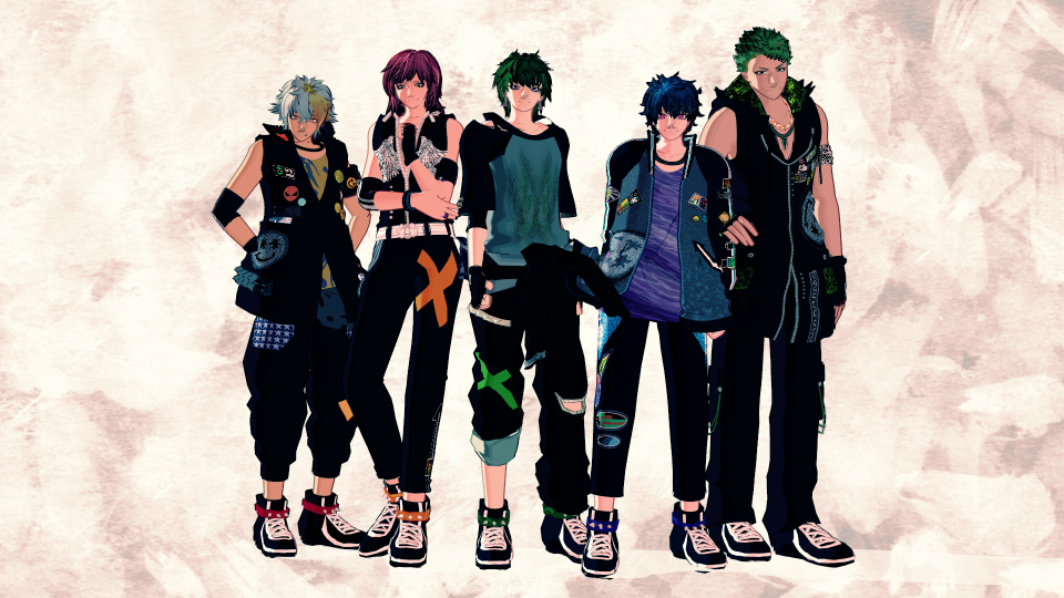 香乃式 team B 五人セット20240728更新