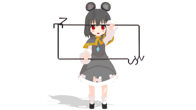 ちゅばき式改変　ちびナズーリン