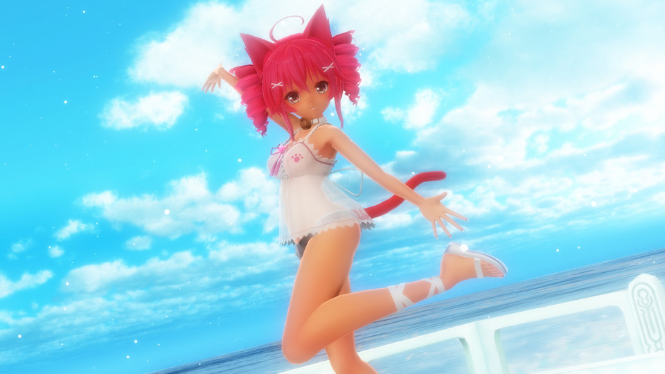 【MMD】「真夏のレターレインボー」カメラモーション