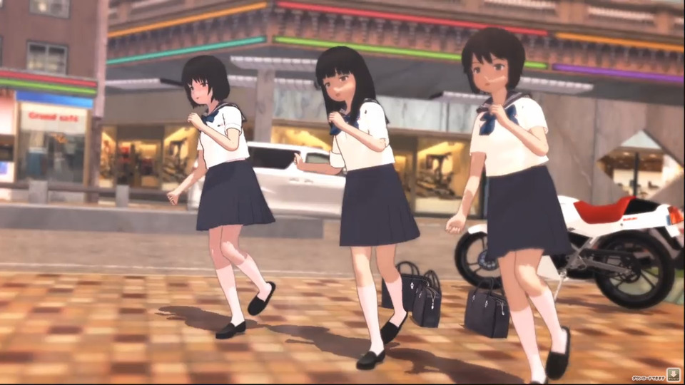 東京女学館夏服