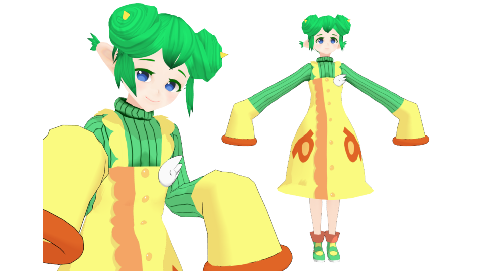 リデル　MMDモデル ver1.03