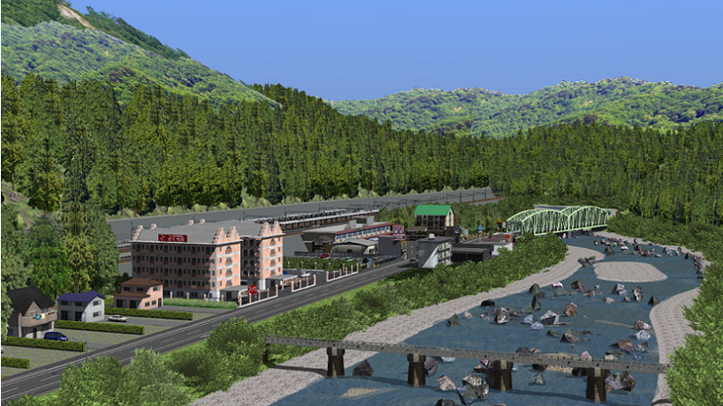 【RailSim】-[レイアウト]Ke_地方駅