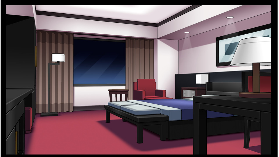 モダンなホテルルーム