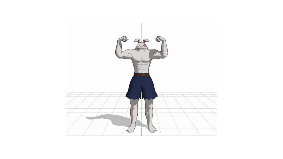 ムキりょく兎