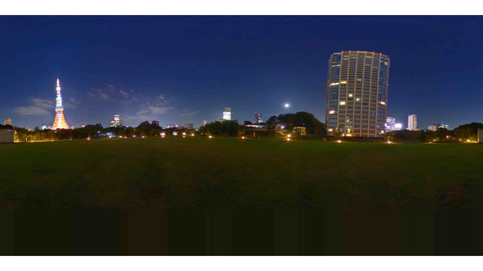 【VRMMD】東京タワー 芝公園【ステージ配布】【360度画像】