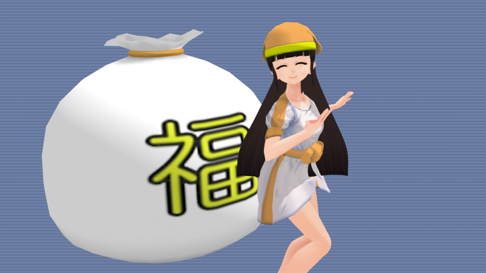 福ちゃん MMDモデル ver 1.00