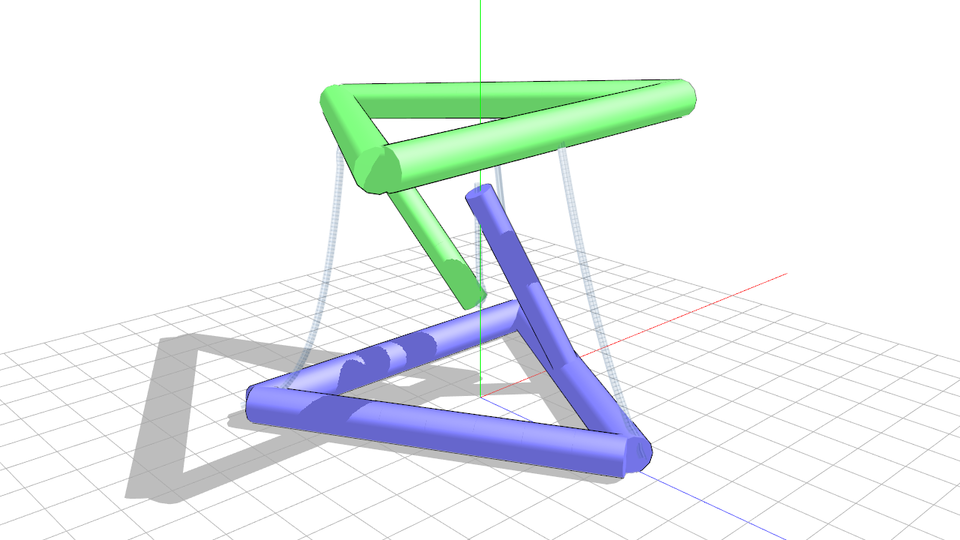 テンセグリティ　オブジェクト テンセグリティ