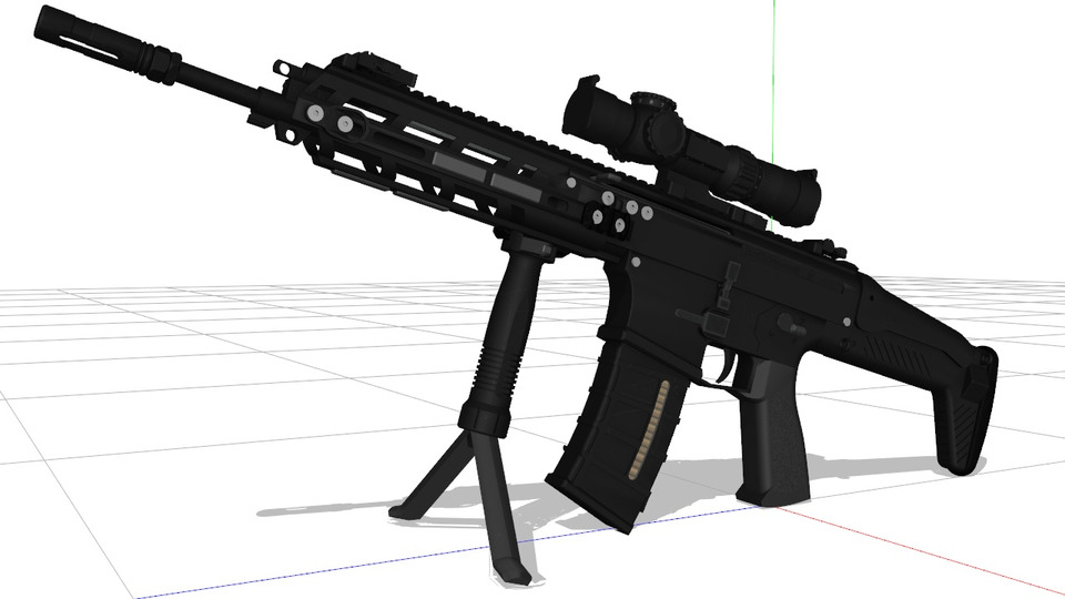 【MMD】20式小銃