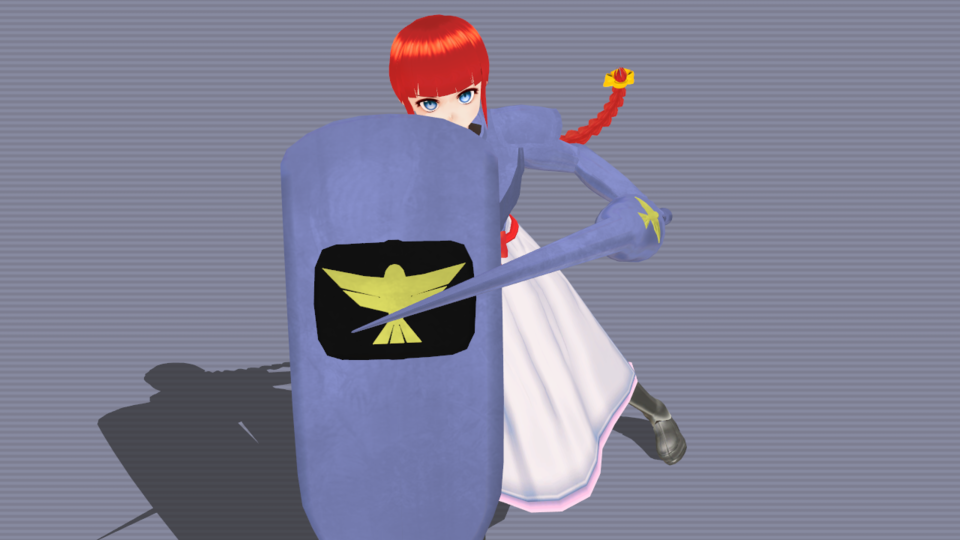 ジュリア MMDモデル ver 1.00