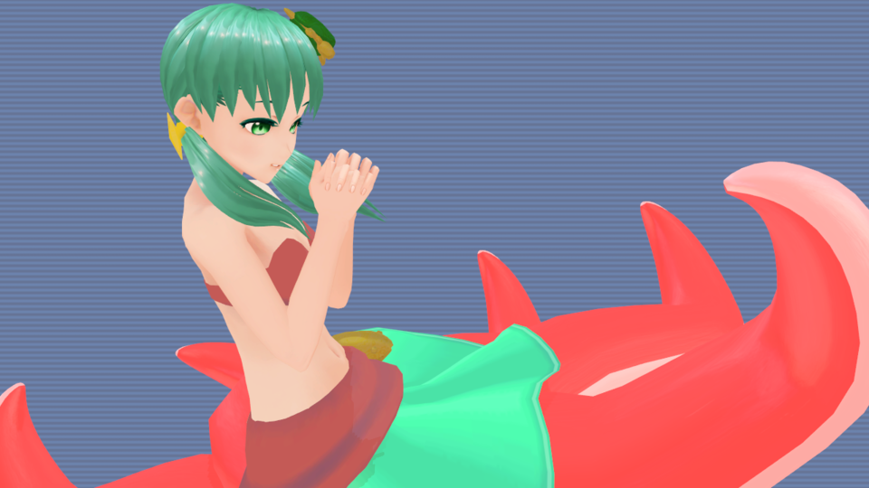 ウズシオーネ MMDモデル ver 1.00