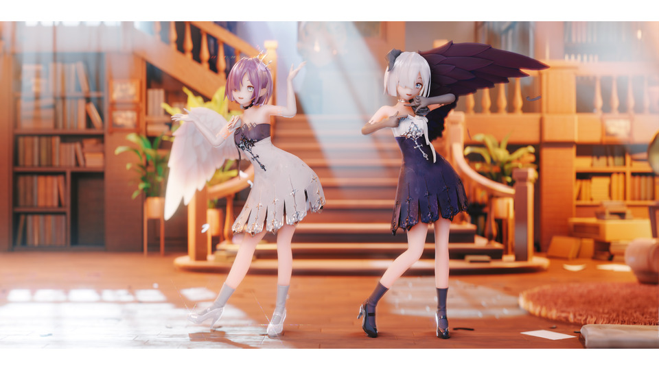 【双人动作/二人モーション】summer time!