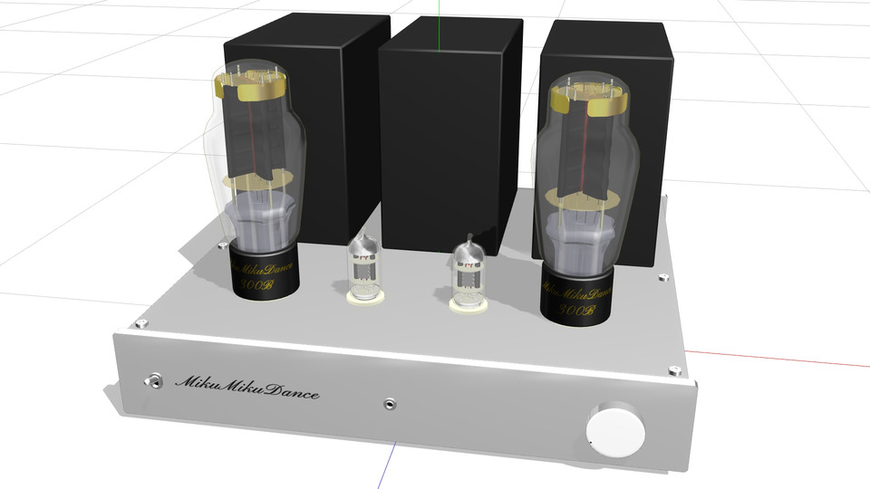 真空管MMDモデル