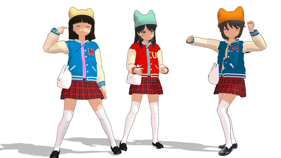 スタジャンミニスカJSLO ねねこ帽子