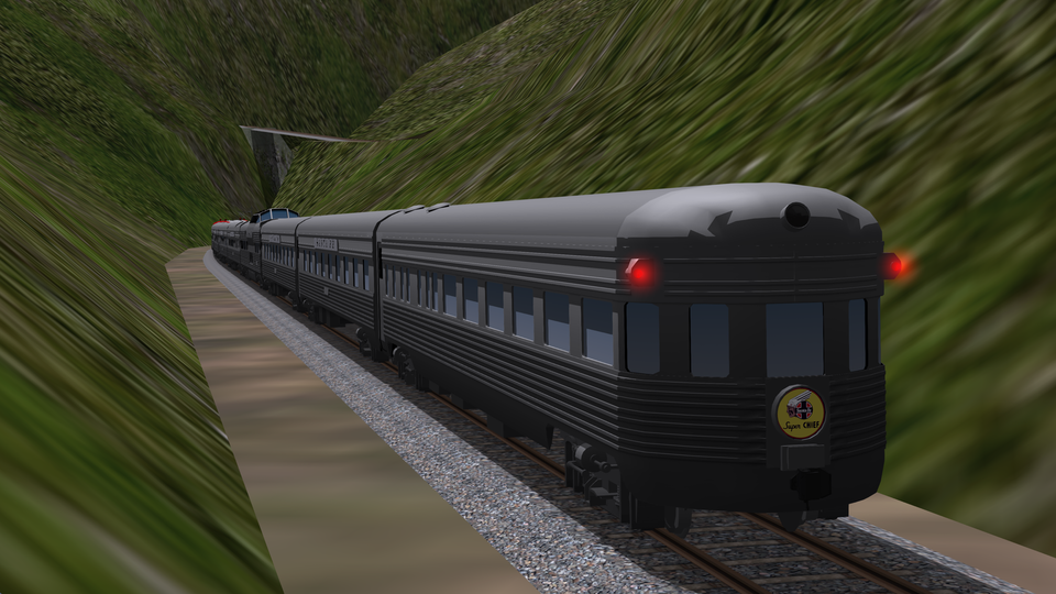 【RailSim】サンタフェ鉄道「スーパー・チーフ」