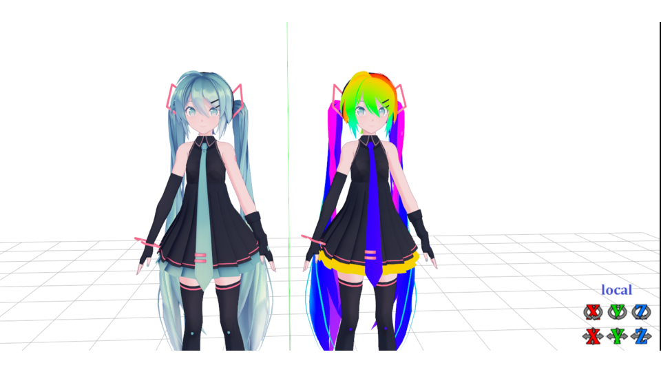 テクスチャをパス指定した画像ファイルで上書きするだけのシェーダー