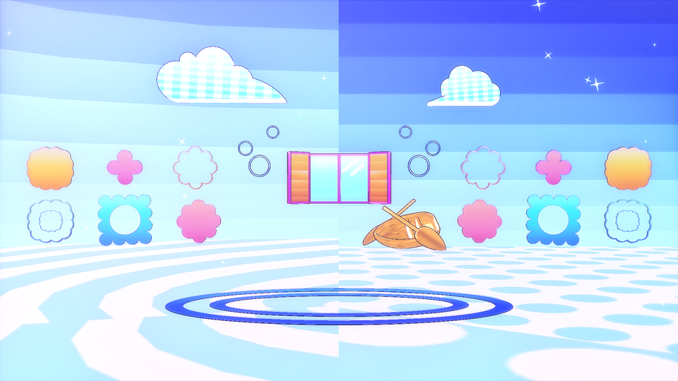 涙雨の空ステージ