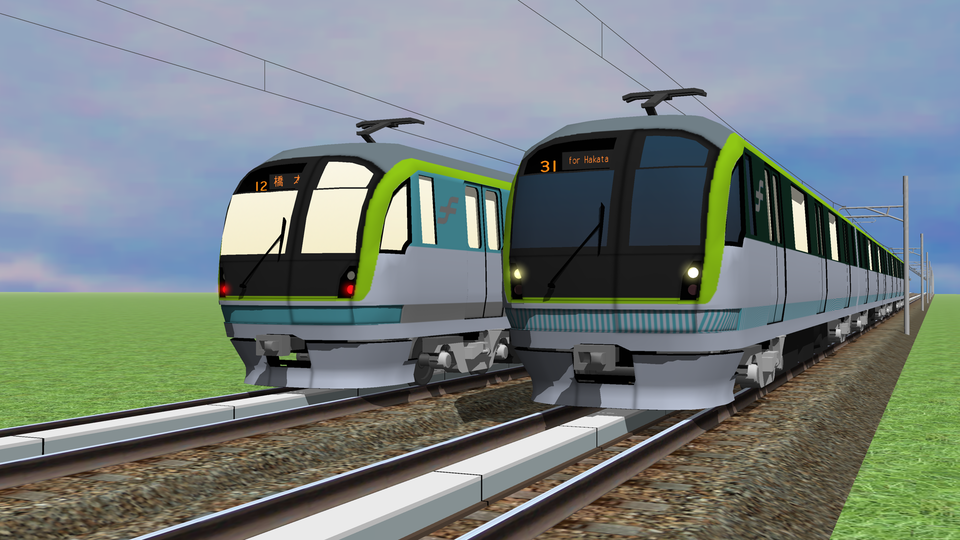 【RailSim】福岡市地下鉄七隈線3000系