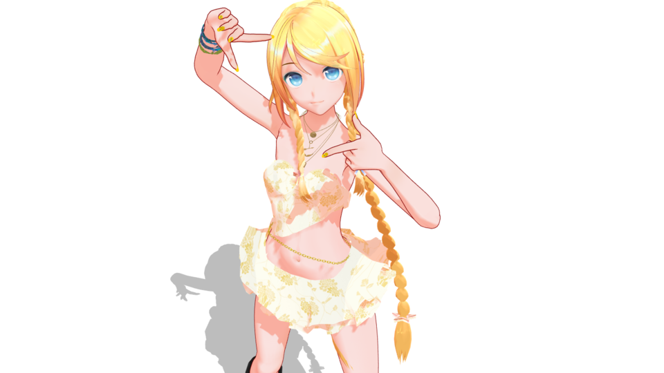 YYB式Kagamine Rin_【浅夏碎金】