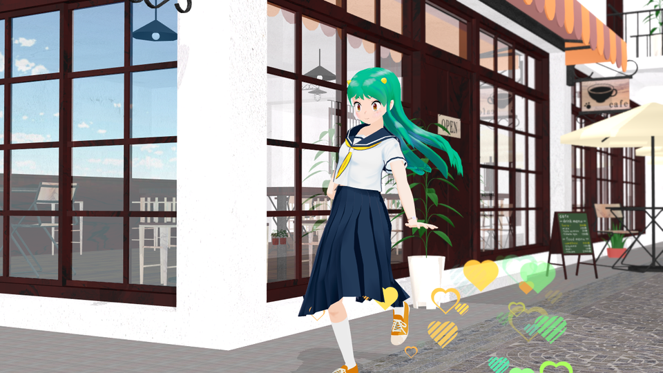 open cafe用窓ガラス