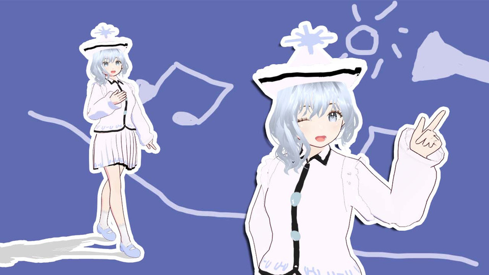 Vroid改Merlin Prismriver（メルラン）