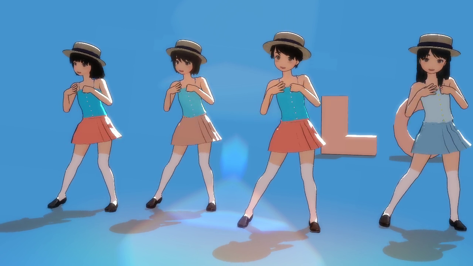 ＪＳ夏服ミニスカビスチェLO