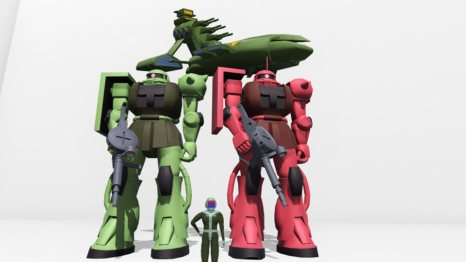 ガンダムセット1 ジオン編v1.1