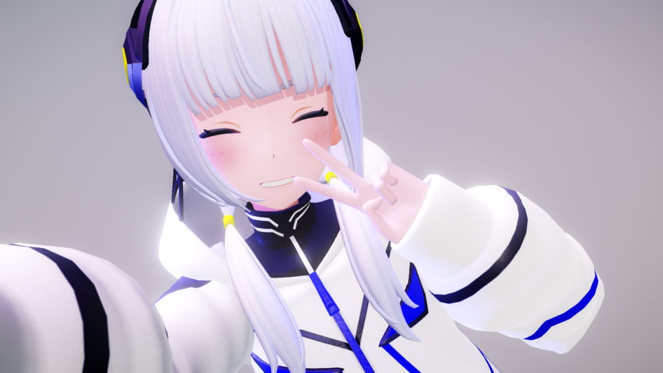 こちぇ_MMD_1.0 - BowlRoll