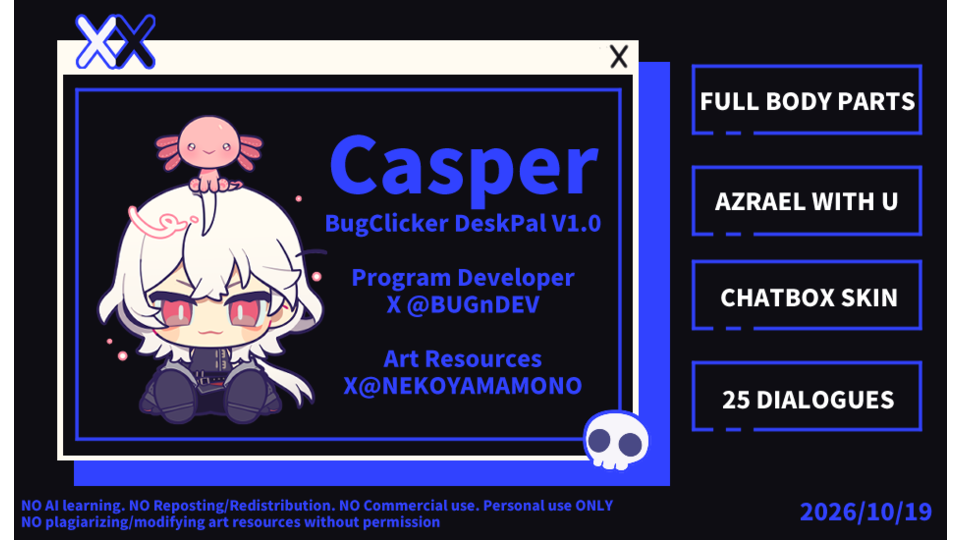 Casper_BugClicker V1.0