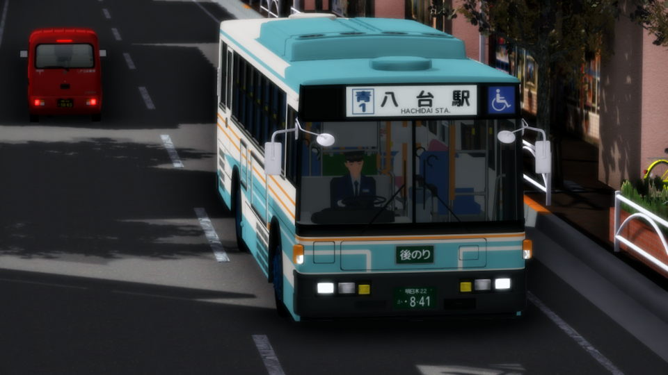 路線バスA（架空車種）