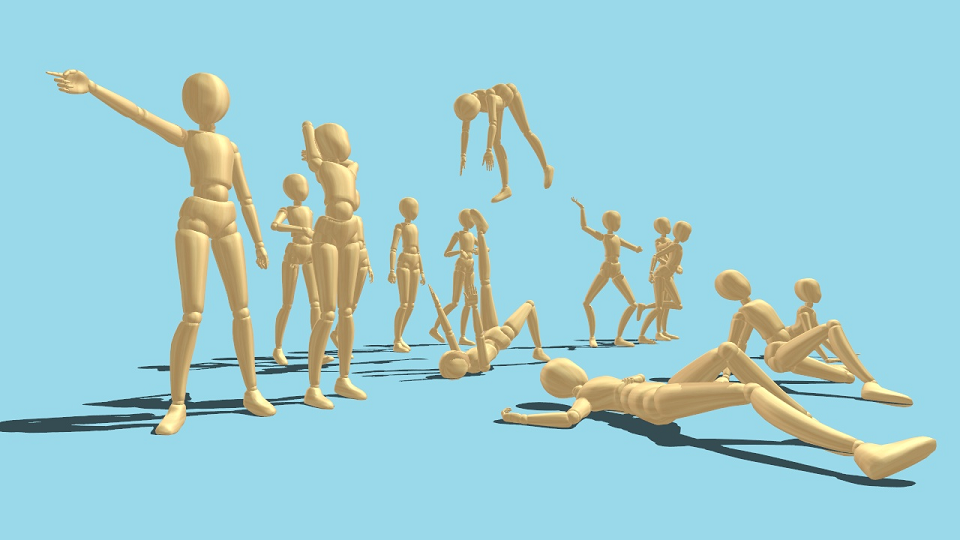 ポーズデータ集その２