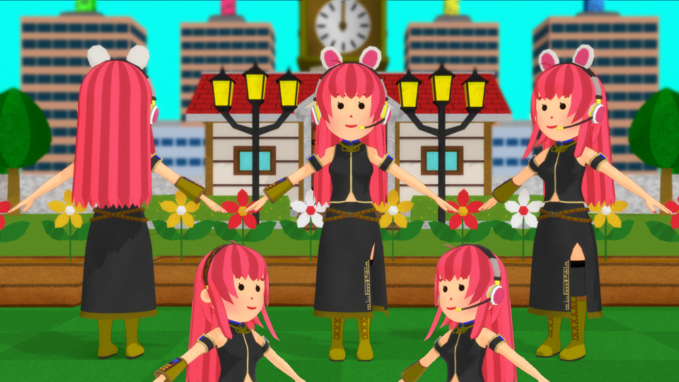 いらすとや風巡音ルカ