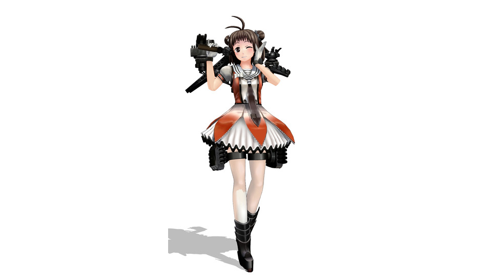 ヒノイチ式那珂改二改変モデル Ver1.03版
