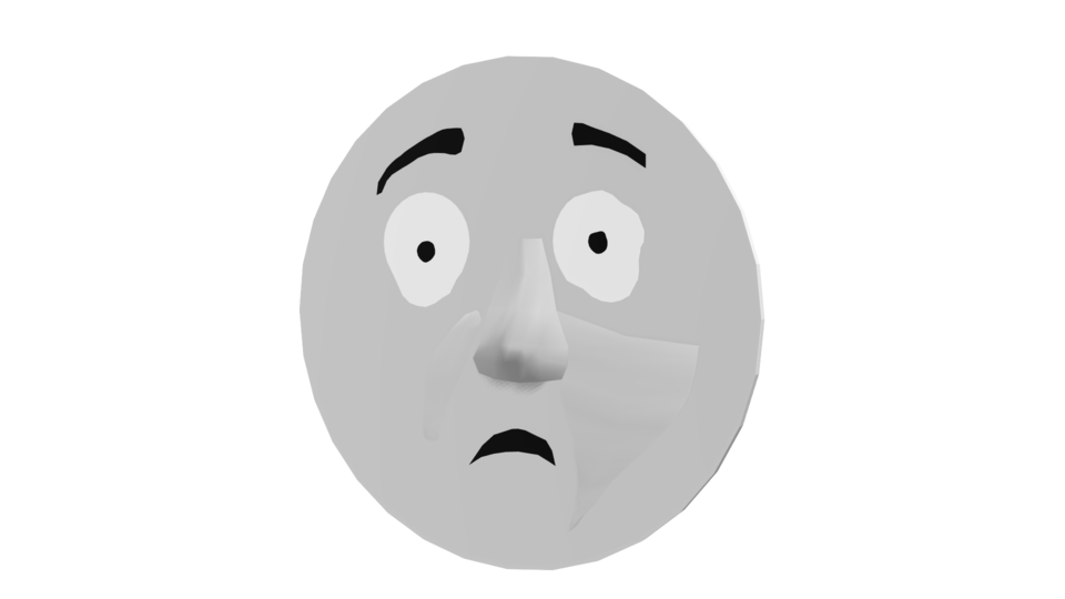 きかんしゃトーマス: RWS ピーター・サムの心配そうな顔