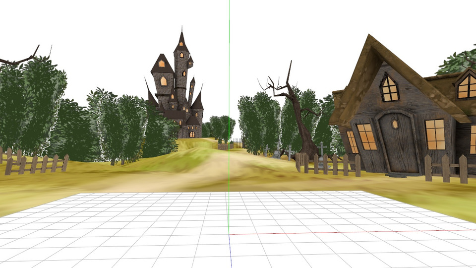 ファンタジーステージ【MMDステージ】