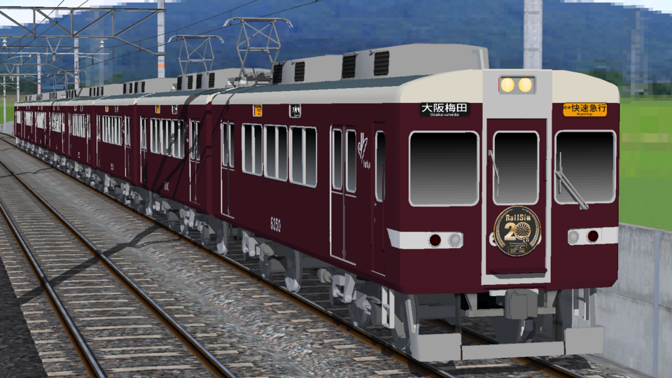 【RailSim2】阪急6300系(短尺車)タイプ