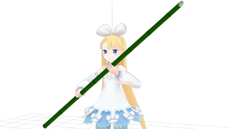 竹槍MMDモデル