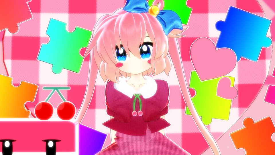 【モーション】パズルガール