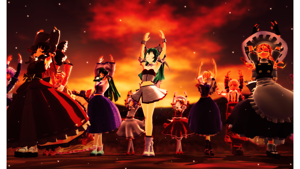 【初音ミク】 Rera モーション配布あり 【ライクーP】