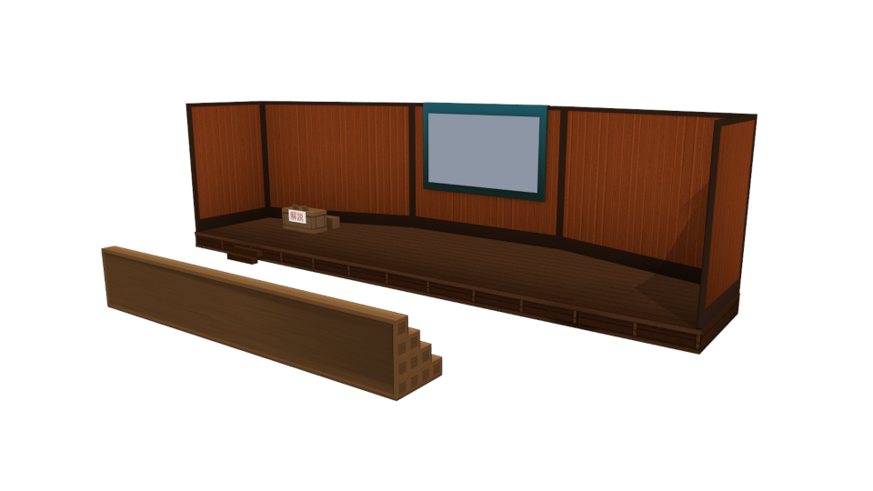 乱ちゃんの特設ステージ