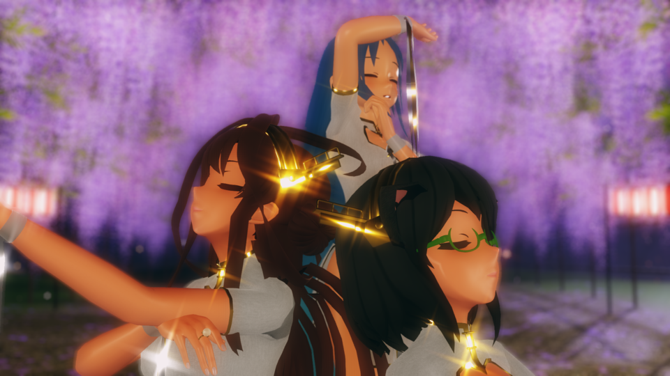 【MMDカメラ】桃源恋歌