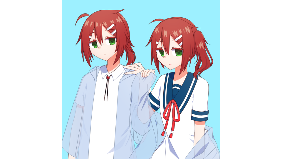 明透歌夏服立ち絵2024