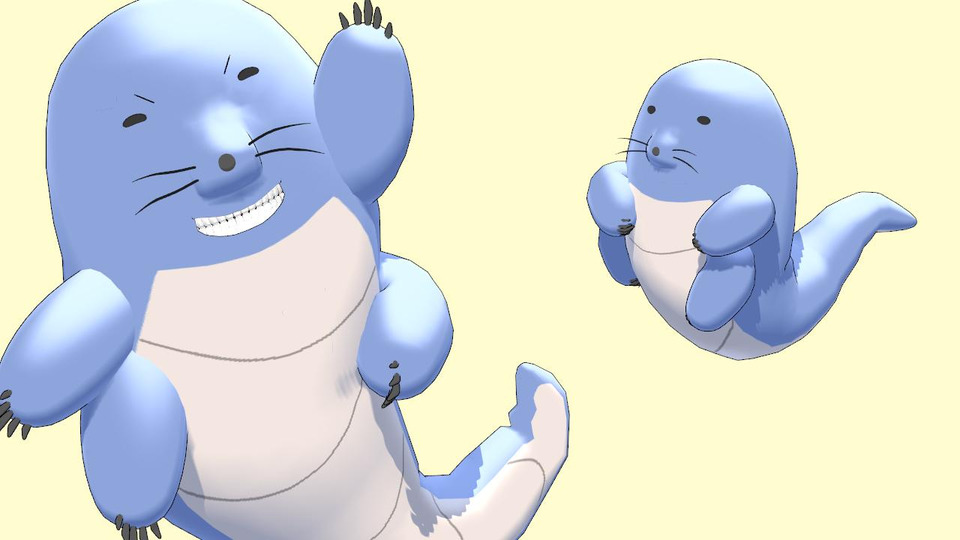 MMD用モデル】クチモグラ - BowlRoll