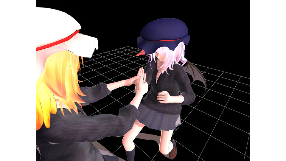 擒拿解法モーション
