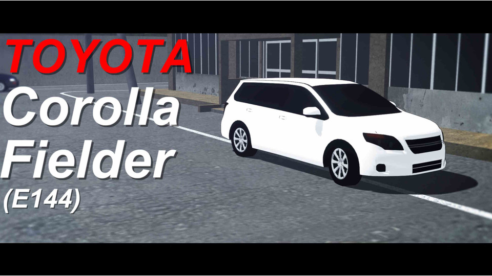 TOYOTA Corolla Fielder E144 - BowlRoll