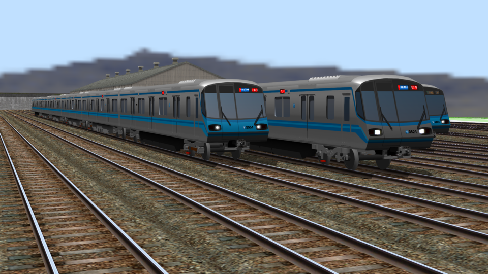 【RailSim】横浜市営地下鉄3000R/S形[Ver2]