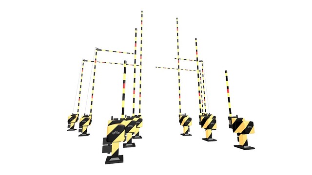 踏切遮断機